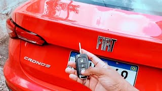 Carro FIAT CRONOS vale a pena consumo parte interna e externa tudo sobre o novo CRONOS 2024 [upl. by Enneillij]