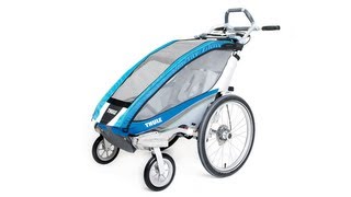 Für aktive Familien THULE Chariot Sport 2 Kinderwagen für Joggen Radfahren amp Co  Fabio Schäfer [upl. by Aliehc]