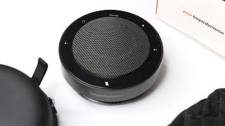 Hands On with the Beyerdynamic Phonum Bluetooth Speakerphone  Made for Calls [upl. by Mullins978]