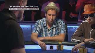 EPT 10 Barcelona 2013  Main Event Final Table Episode 9  PokerStars [upl. by Ellivro366]