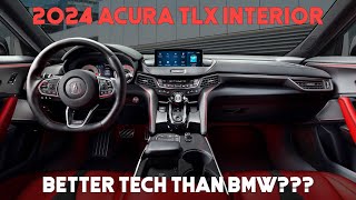 2024 Acura TLX Interior Review [upl. by Eirlav]