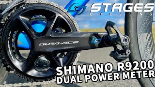 Stages DuraAce R9200 DUAL Power Meter Review  This One Works [upl. by Atreb]