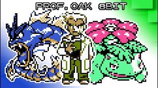 Pokémon Original Composition  Battle Professor Oak 8bit [upl. by Doane]