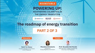 ROUNDTABLE Powering up weathering calamities in the energy transition Part 2 of 3 [upl. by Gunzburg643]