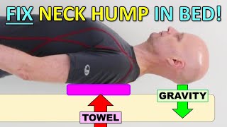 Best SYSTEM To Fix Neck Hump Forward Head Posture amp Hunchback IN BED [upl. by Fidelio]