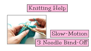 Knitting Help  Icelandic BindOff [upl. by Heti]