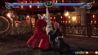 Soul Calibur 5  Inuyasha vs Ichigo [upl. by Lokkin908]