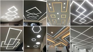 Amazing Profile Light Ceiling Design  False Ceiling Design with Profile Light  Home interior [upl. by Particia861]