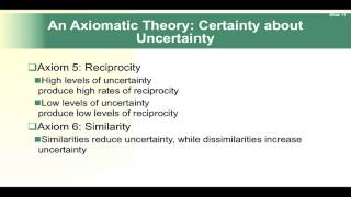 What is Uncertainty Reduction Theory [upl. by Einnaf]