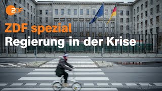 Regierung in der Krise – Haushaltssperre und die Folgen  ZDF spezial [upl. by Wadesworth]