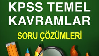 KPSS Matematik Temel Kavramlar  Soru Çözümleri  Ekol Hoca [upl. by Ysteb]