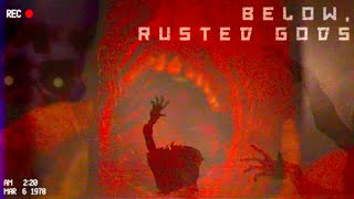 Below Rusted Gods  An Experimental Horror Game Where You Oversee a Team Exploring a VERY Deep Hole [upl. by Eenwahs]