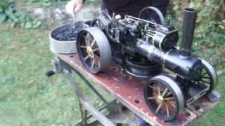 Fowler 1quot Scale Ploughing Engine Live steam model [upl. by Alben508]