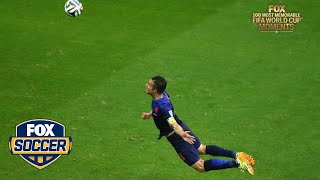 74th Most Memorable FIFA World Cup™ Moment The Flying Dutchman  FOX SOCCER [upl. by Encratia117]