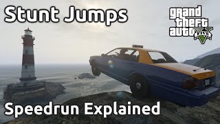 How the GTAV Stunt Jumps Speedrun does 50 Jumps in just 22 Minutes [upl. by Nujra]