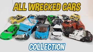 Collection all wrecked cars from plasticine clay for 15 years [upl. by Seften]