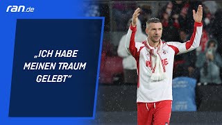 Gänsehaut Podolskis emotionale letzte Worte an die Fans [upl. by Einahpets]