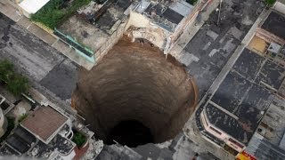 Deepest Sinkholes  Huge Sinkholes  Sinkhole Photos  Most Famous Sinkholes [upl. by Nyletac]