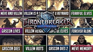 Thronebreaker The Witcher Tales Walkthrough Part 1 All Quests Bonebreaker Difficulty [upl. by Magdalena]