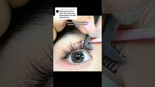 Alternatives for lash extensions lashes anime makeup smallbusiness [upl. by Nylekoorb]