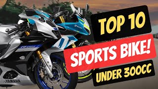 Top 10 Sports Bike under 300cc Ngayong 2024  BernsMoto [upl. by Sheree]