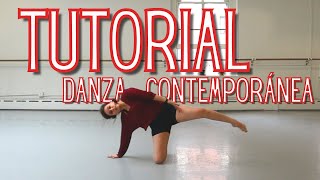 ¡TUTORIAL DE DANZA CONTEMPORÁNEA  Aprende paso a paso coreografía fácil  PRINCIPIANTES [upl. by Nosirrah]