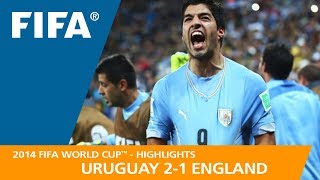 Uruguay v England  2014 FIFA World Cup  Match Highlights [upl. by Aztiley]