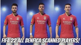 FIFA 22  All Benfica players with Real face [upl. by Weinert388]