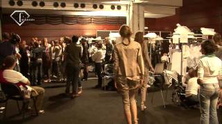 fashiontv  FTVcom  MARITHE amp FRANCOIS GIRBAUD PARIS SS 09 BEHIND THE SCENE [upl. by Batory]