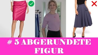 Die beste Kleidung für eine abgerundete Figur  Fashion StylingTipps [upl. by Moshe913]