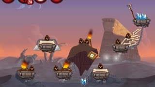 Angry Birds Star Wars 2 Level P2S1 Escape to Tatooine Bonus Box 4 Walkthrough [upl. by Llesirg195]