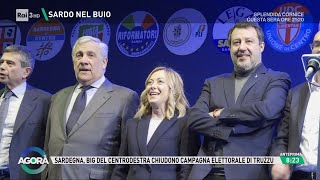 Centrodestra in Sardegna  Agorà 22022024 [upl. by Nealon845]