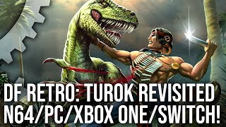 DF Retro Turok Dinosaur Hunter  How An N64 Classic Evolved The Console FPS [upl. by Aliuqaj]