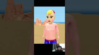 Scary Teacher 3D vs Squid Game Superhero Rescues Pregnant Doll From Danger 5 Times Challenge shorts [upl. by Freemon]