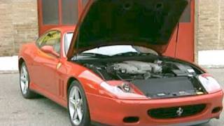 Ferrari 575 M Maranello Motorvision bewegt Ferraris V12Gran Turismo am Limit [upl. by Nilkcaj]