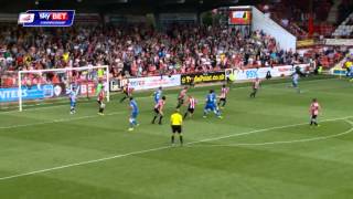 BRENTFORD 3 BRIGHTON 2  SKY BET CHAMPIONSHIP 201415 [upl. by Darya550]