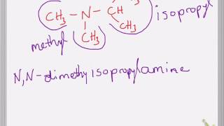 Examples for naming and drawing amines [upl. by Albin755]