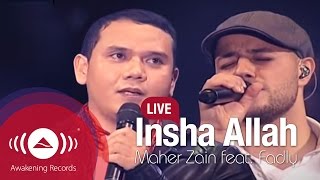 Maher Zain feat Fadly quotPadiquot  Insha Allah Live [upl. by Howlond]