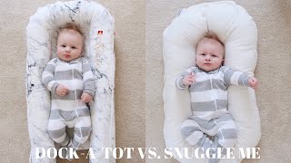 DockATot or Snuggle me organic My review on both these products [upl. by Nellda]