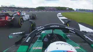 Hulkenberg pulls the best overtake of the race while casually talking to his engineer on damp track [upl. by Hett]