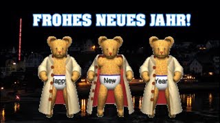 Lustiger Silvester Gruß 🍸 Guten Rutsch ins Neue JahrHappy New Year WhatsApp Video kostenlos 2018 [upl. by Reta]