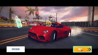 Asphalt 8 Mazzanti Evantra 🤔🤔Multiplayer MP tunable [upl. by Notsua]