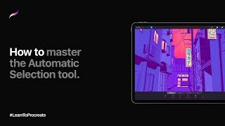 How to master the Automatic Selection tool in Procreate [upl. by Ellenrahs675]