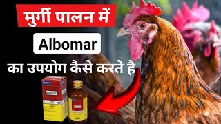 albomar syrup uses in hindi  एल्बोमार सिरप पिलाने का सही तरीका deworming in chicken [upl. by Jodie]