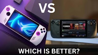 Steam Deck OLED VS Asus ROG  WHICH IS BETTER [upl. by Artinad407]