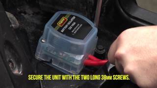 How To  Install the Battery Isolator with Wiring Kit  QuadBoss [upl. by Francesco]