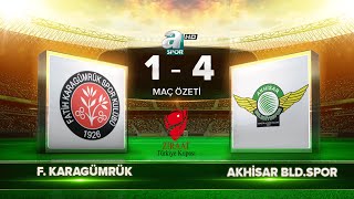 Fatih Karagümrük 14 Akhisarspor  Maç Özeti [upl. by Adekram]