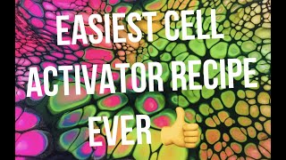 86 Easiest cell activator recipe ever  only 2 ingredients [upl. by Ledeen292]