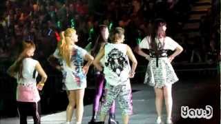 FANCAM 120623 Music Bank in Hong Kong Fx  Electric Shock [upl. by Gulick]