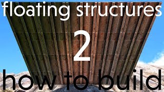 how to build floating structures 2  Ark Survival Evolved 115 [upl. by Asum]